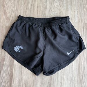 Nike Dri-FIT Washington State Cougars Black Running Shorts Size Small